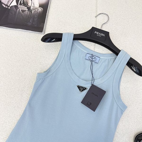 新作 プラダ リブニットコピー ジャージー タンクトップ pul42305